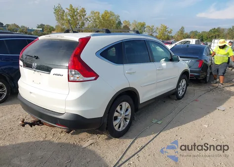 2013 Honda Cr-V Ex-L from USA, damaged, VIN 5J6RM4H71DL010717